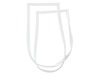 Freezer Door Gasket – Part Number: WR24X525