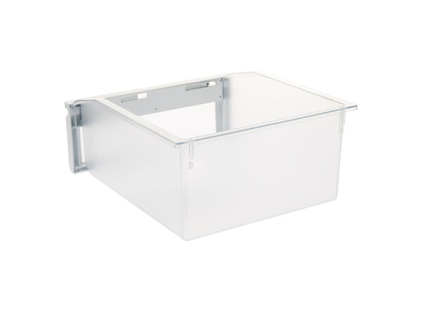 300573-1-M-GE-WR32X10122        -Vegetable Crisper Pan - Clear/White
