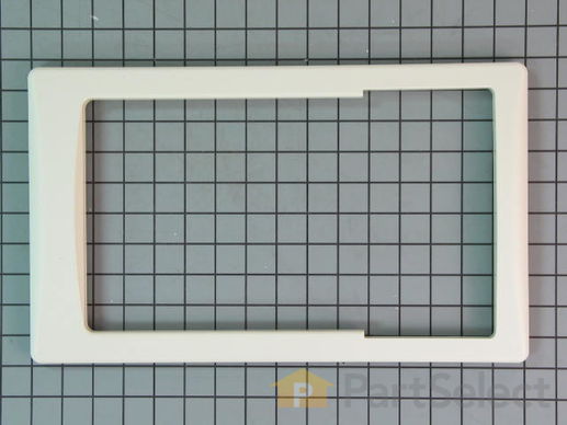 301910-1-M-GE-WR38X10208        -Recessed Display Trim - Bisque