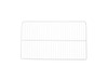 Stationary Wire Shelf – Part Number: WR71X10378