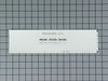 Fountain Insert - white – Part Number: 2180368