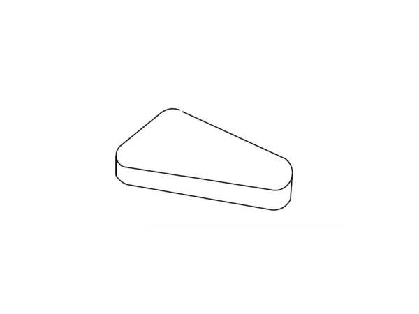 332523-1-M-Whirlpool-2213364           -Hinge Cover (Bisque)