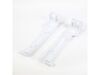 334334-2-S-Whirlpool-279868            -Control Panel End Cap Set - White