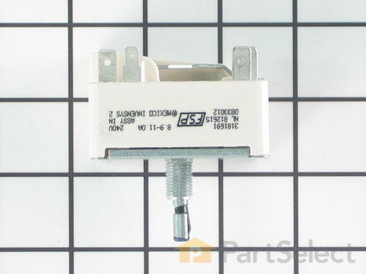 337823-1-M-Whirlpool-3181691           -Surface Element Infinite Switch - 8" 2600W