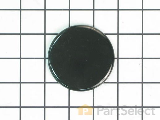 338498-1-M-Whirlpool-3185796           -CAP-BURNER - Black