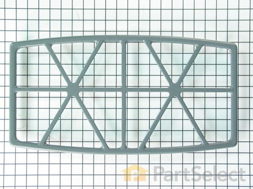 339520-1-M-Whirlpool-3191486           -Double Burner Grate - Mouse Gray