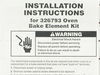 340507-3-S-Whirlpool-326793            -Bake Element - 240V 2500W