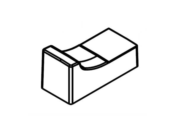 3406985-1-M-Whirlpool-W10195630-Tub Brace Spacer - Left Side