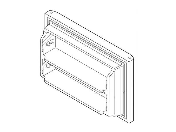 3408414-1-M-Frigidaire-240420104-Freezer Door - Black