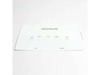 Model Cover Label – Part Number: 242083001