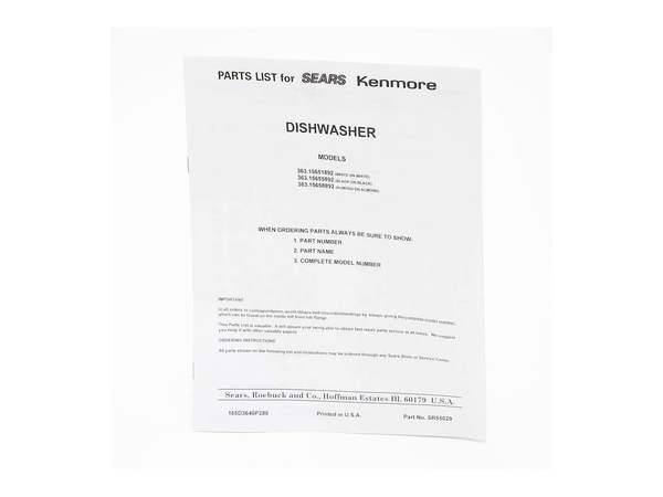 3417542-1-M-GE-SR55029-PARTS LIST D