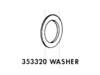 WASHER, TRUST – Part Number: 353320