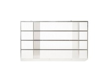 Aluminum Exterior J Case Rear Grille – Part Number: RAG13A