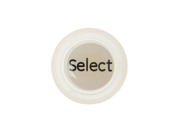 3486882-1-M-GE-WD01X10435- SELECT BUTTON White