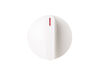 3487106-2-S-GE-WE1M920- KNOB & CLIP Assembly White
