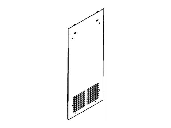 3487852-1-M-GE-WR17X12880-COVER EVAPORATOR FRONT