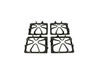 3489692-2-S-Whirlpool-W10333861A-Grate Kit - Set of 4