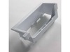 3492783-2-S-Frigidaire-137314510-Dispenser Drawer Handle Frame - White