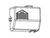 COVER POWER BOARD – Part Number: WD01X10390