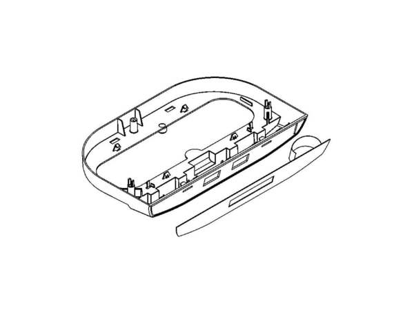 3493784-1-M-GE-WR55X11057- CONTROL CUSTOMER Assembly