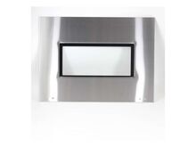 Exterior Door Glass - Stainless – Part Number: W10401225