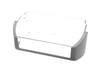 Gallon Door Bin - Clear/White – Part Number: 242037205