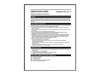 SERVICE DATA SHEET – Part Number: 318204819