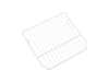 Refrigerator Freezer Slide-Out Shelf – Part Number: WR71X10966