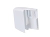 Tilt Basket End Cap - White - Left Side – Part Number: 5004JA2017B