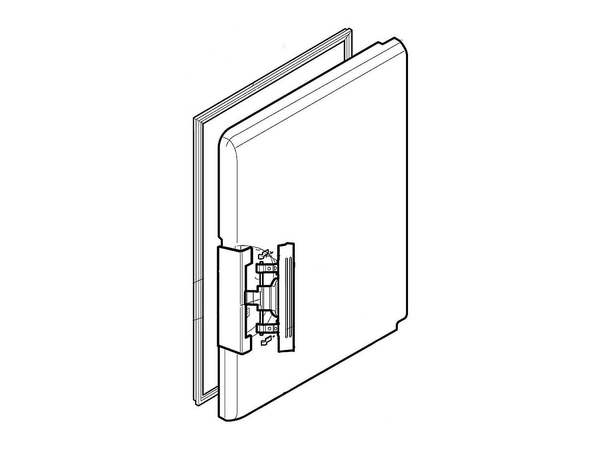 3561999-1-M-LG-3581JA1182G-DOOR ASSEMBLY,FREEZE ROO