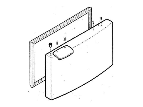3562126-1-M-LG-3581JJ8020F-DOOR ASSEMBLY,FREEZER