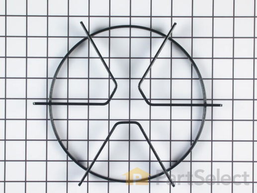 360173-1-M-Whirlpool-4336234           -Round Black Burner Grate