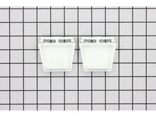 Refrigerator Door Shelf End Cap – Part Number: 4386917