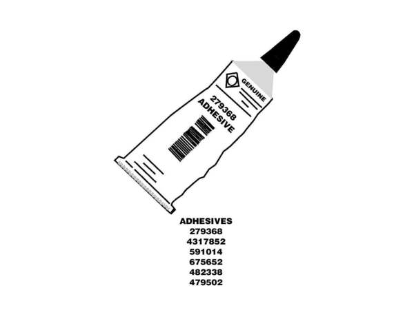 379929-1-M-Whirlpool-591014            -Adhesive Loctite (1/3 oz.)