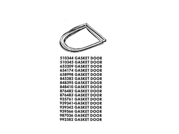 381916-1-M-Whirlpool-653209            -GASKET, DOOR MAGNETIC