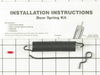 382742-2-S-Whirlpool-675611            -Dishwasher Door Spring Assembly w/Adjusting Hook