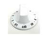 Surface Burner Knob - White – Part Number: 8272803