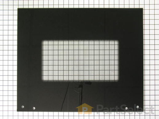 394729-1-M-Whirlpool-8300912           -Exterior Door Glass - Black