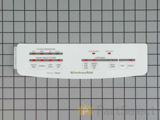 402305-1-M-Whirlpool-9743370           -Control Panel Touchpad Insert