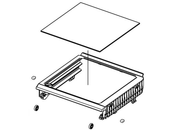 4173952-1-M-Samsung-DA97-06137B-Assembly SHELF-FRE LOW;GUGGE