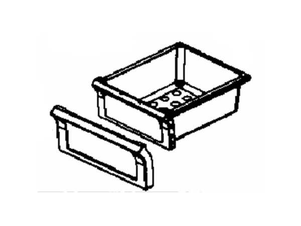 4174855-1-M-Samsung-DA97-07037A-Vegetable Case Assembly