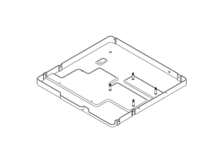Assembly BASE;AW1800/XAA,- – Part Number: DB90-20215F