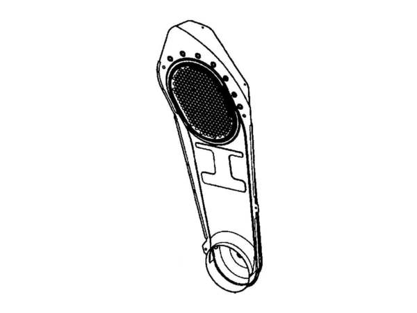 4218835-1-M-Samsung-DC97-07521C-Air Duct Assembly