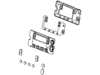 Dryer Push Button Assembly – Part Number: DC97-16064D