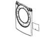 Assembly FRAME FRONT(S);GRAC – Part Number: DC97-16403B