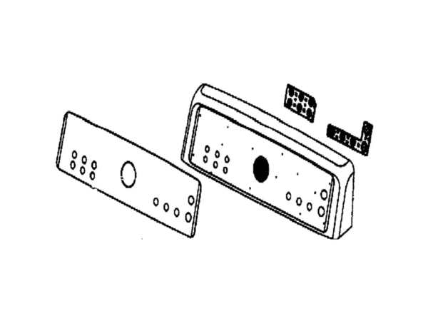 4221938-1-M-Samsung-DC97-16845A-Touchpad Control Panel Assembly