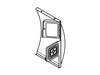 BRACKET-DUCT REAR;NEW WA – Part Number: DE61-00411B