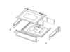 Assembly PEDESTAL;FTQ386**. – Part Number: DG97-00071D