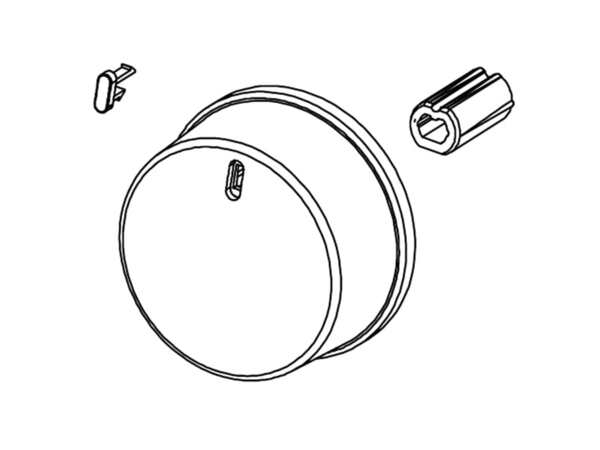 4241831-1-M-Samsung-DG97-00133A-Assembly KNOB DIAL;FTQ386LWU