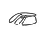 4276050-2-S-Samsung-DC62-00344A-Panel Air Seal (Front)